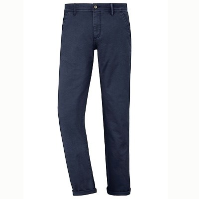Pánské kalhoty 80098 RedPoint černé elastické stretch