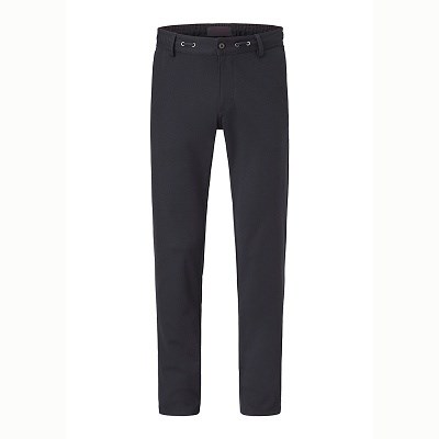 Pánské kalhoty 80128 společenské RedPoint tmavě modré elastické stretch