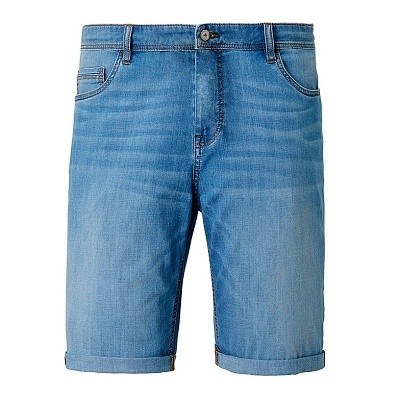 Pánské kraťasy RedPoint 89059 riflové světle modré elastické stretch 