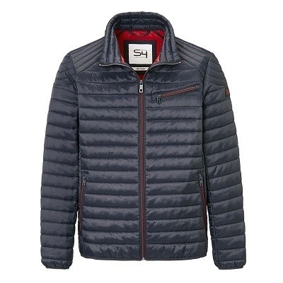 Pánská  bunda 70392 S4 tmavě modrá prošívaná  5XL - 8XL