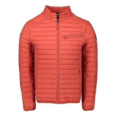 Pánská  bunda 70392 S4 cihlová prošívaná  5XL - 8XL