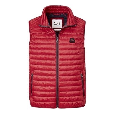 Pánská  vesta 79037 S4 červená prošívaná  5XL - 8XL