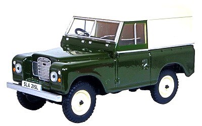 LAND ROVER III SWB HARD TOP BRONZE GREEN