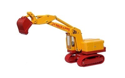 Pásový bagr JCB 7 od JC Balls & Sons