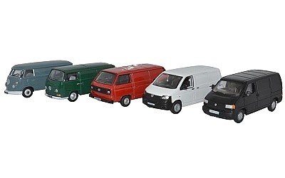 VOLKSWAGEN VAN SET 5 PIECES 
