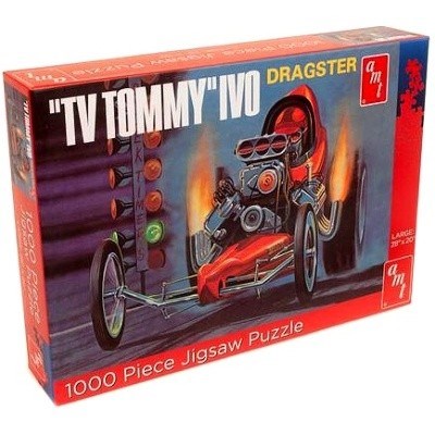 PUZZLE AMT 1000 dílků DRAGSTER TV TOMMY IVO