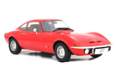 OPEL GT RED