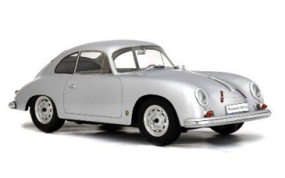 Diecast model cars Porsche 356 A 1/18 Schuco A Carrera Coupe metallic blue 70 Jahre