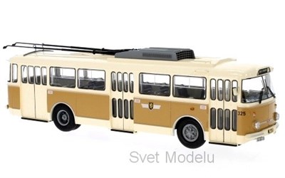 TROLEJBUS ŠKODA 9TR GERA BEIGE