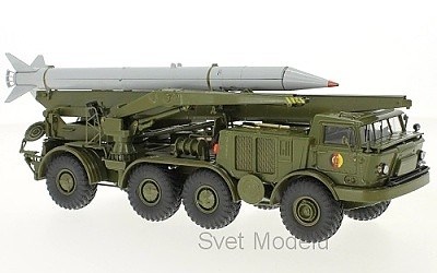 RAKETOV TRANSPORTR ZIL 135 BAZ 135 TLF 9T29 FROG-7 LUNA-M NVA