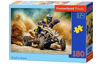 PUZZLE CASTORLAND 018420 180 dílků ČTYŘKOLKA