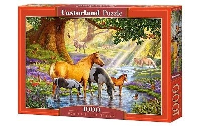PUZZLE CASTORLAND 103737 1000 dílků KONĚ