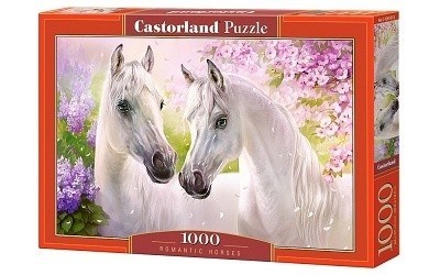 PUZZLE CASTORLAND 1000 dílků 104147 ROMANTIČTÍ KONĚ