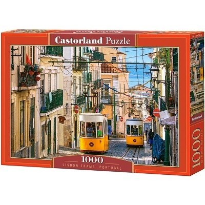 PUZZLE CASTORLAND 1000 dílků 104260 TRAMVAJE V LISABONU
