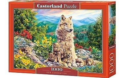 PUZZLE CASTORLAND 1000 dílků 104420 VLCI
