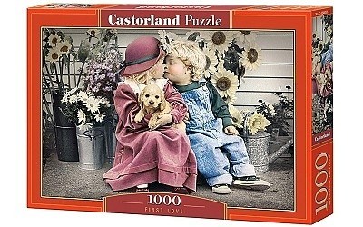 PUZZLE CASTORLAND 1000 dílků 104451 PRVNÍ LÁSKA
