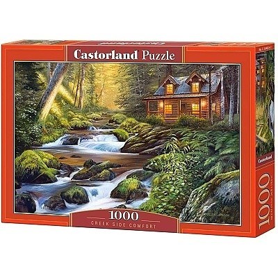 PUZZLE CASTORLAND 1000 dílků 104635 CREEK SIDE COMFORT