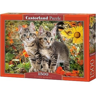 PUZZLE CASTORLAND 1500 dílků 151899 KOŤATA