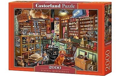 PUZZLE CASTORLAND 2000 dílků 200771 SMÍŠENÝ OBCHOD