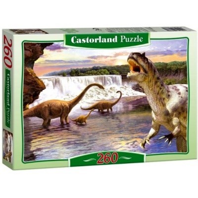 PUZZLE CASTORLAND 260 dílků 26999 PRAVĚKÁ ZVÍŘATA