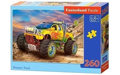 PUZZLE CASTORLAND 260 dílků 27330 MONSTER TRUCK