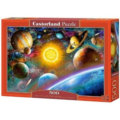 PUZZLE CASTORLAND 500 dílků 52158 SLUNEČNÍ SOUSTAVA