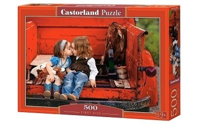 PUZZLE CASTORLAND 500 dílků 52523 PRVNÍ POLIBEK