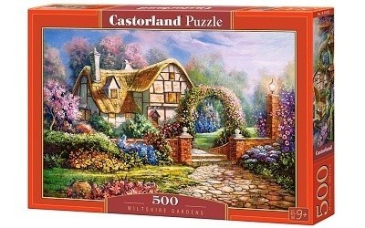 PUZZLE CASTORLAND 500 dílků 53032 ZAHRADY WILTSHIRE