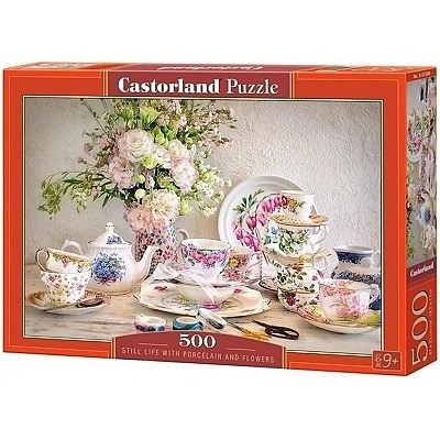 PUZZLE CASTORLAND 500 dlk 53384 ZTI PORCELN S KVTY