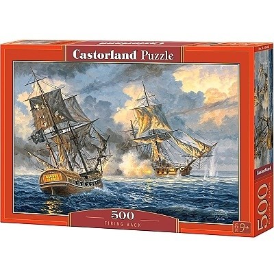 PUZZLE CASTORLAND 500 dílků 53483 NÁMOŘNÍ BITVA