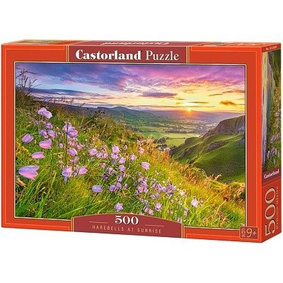 PUZZLE CASTORLAND 500 dílků 53681 ZVONKY V ZÁPADU SLUNCE