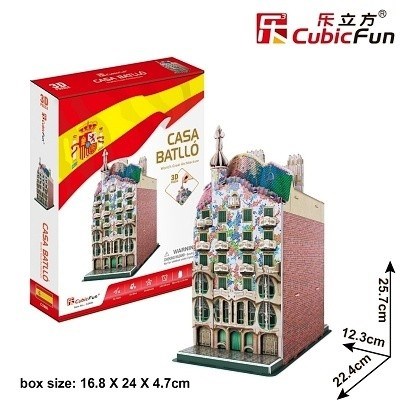 CASA BALTO PUZZLE 3D CUBIC FUN C240H