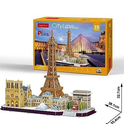 PUZZLE 3D CUBIC FUN MC254H PAŘÍŽ