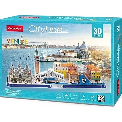 PUZZLE 3D CUBIC FUN MC269H BENÁTKY
