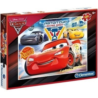 PUZZLE CLEMENTONI 100 dílků 07257 CARS 3 