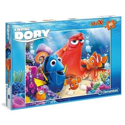 PUZZLE CLEMENTONI 100 dílků MAXI 07524 HLEDÁ SE DORY