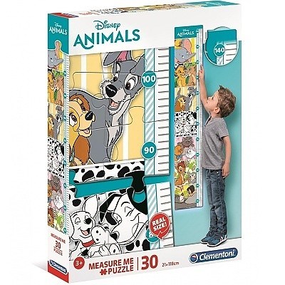 DISNEY RŮSTOVÝ METR PUZZLE CLEMENTONI 20335 30 dílků