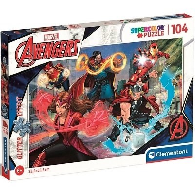 PUZZLE CLEMENTONI 104 dlk 20347 AVENGERS