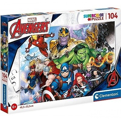PUZZLE CLEMENTONI 25718 104 dílků AVENGERS
