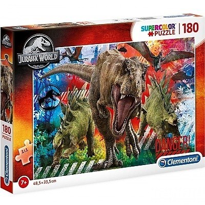 PUZZLE CLEMENTONI 29106 180 dílků JURSKÝ PARK