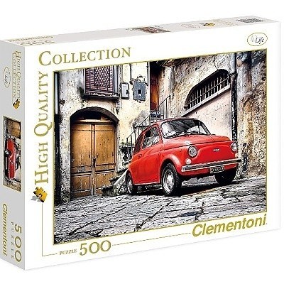 PUZZLE CLEMENTONI 30575 500 dílků FIAT 500 HQ 