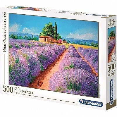 PUZZLE CLEMENTONI 35073 500 dílků LEVANDULE