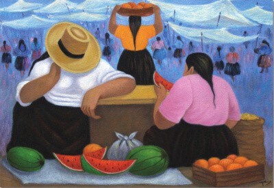 FRUIT VENDORS E. MILIONES PUZZLE EDUCA 14465 1000 dílků 