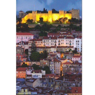 SAINT GEORGE CASTLE LISBON PUZZLE EDUCA 14841 500 dílků  