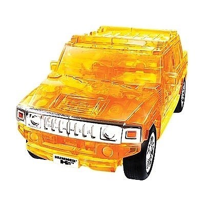 PUZZLE FUN 3D 57101 HUMMER H2 YELLOW TRANSPARENT