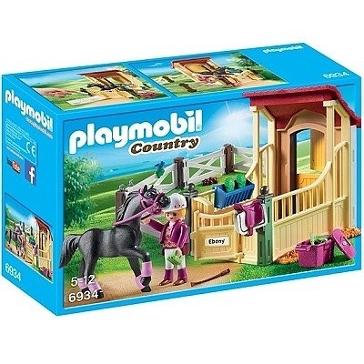 PLAYMOBIL COUNTRY 6934 BOX PRO ARABSKHO KON EBONY
