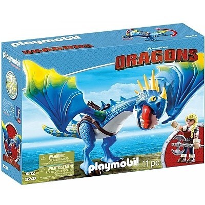 PLAYMOBIL DRAGONS 9247 JAK VYCVIIT DRAKA ASTRID A BUINA