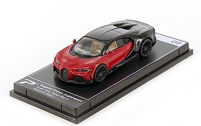 BUGATTI CHIRON SUPERSPORT ITALIAN RED / NOCTURNE BLACK