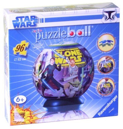 PUZZLEBALL HVĚZDNÉ VÁLKY VÁLKA CLONŮ 96d RAVENSBURGER