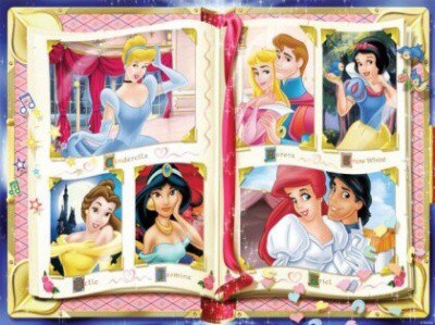 DISNEY PRINCEZNY NEJHEZČÍ CHVÍLE PUZZLE RAVENSBURGER 1000 dílků  